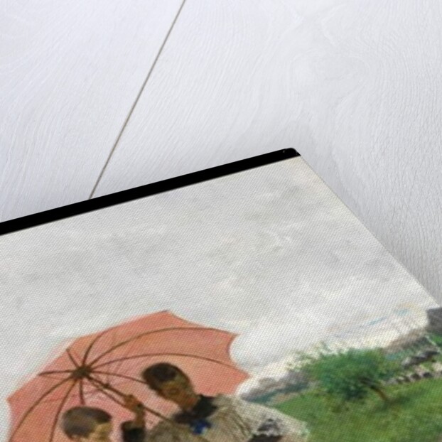 Returning from the festival, 1880 by Mose Bianchi