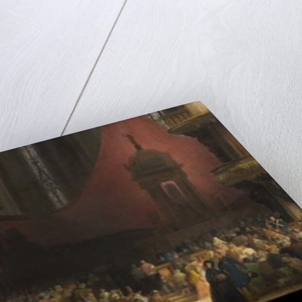 Interior of Milan Cathedral, Italy, 1840 by Luigi Bisi