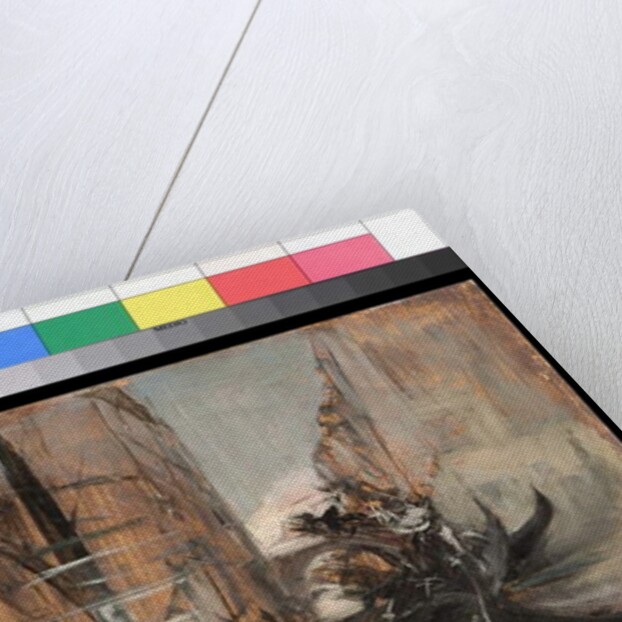 Canal in Venice with gondolas, 1899-1913 by Giovanni Boldini