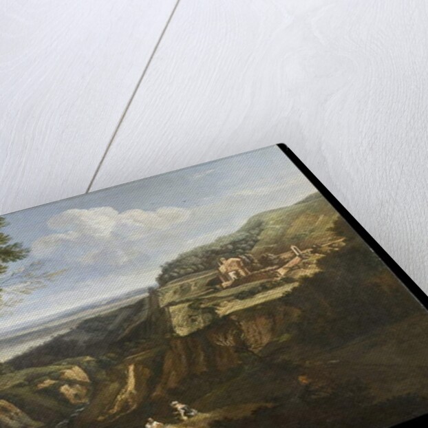 View of the Camaldoli Monastery near Frascati, 1670-75 by Gaspard Poussin Dughet