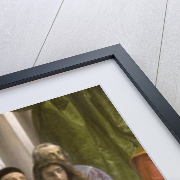 The last meeting between Jacopo Foscari and his family before being exiled, 1838-40 by Francesco Hayez