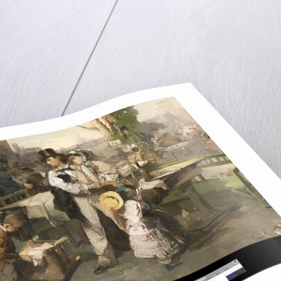 Bulletin announcing the Peace of Villafranca, 1861-62 by Domenico Induno