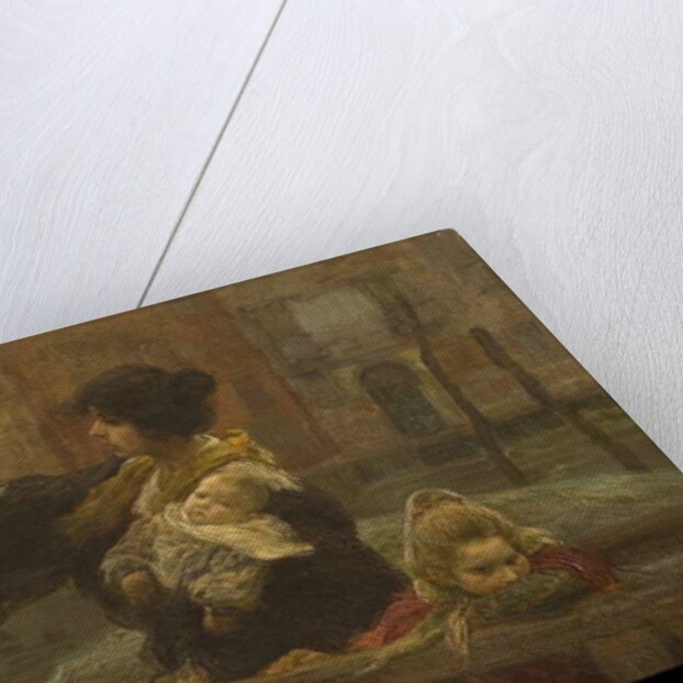 The Crossing or The departure of the Sailor, 1901 by Alessandro Milesi