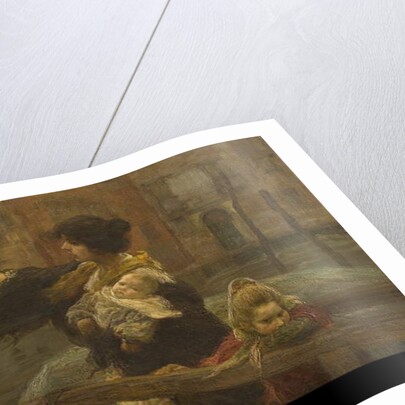 The Crossing or The departure of the Sailor, 1901 by Alessandro Milesi