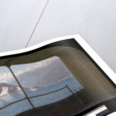 Boat on Lake Maggiore, 1915 by Angelo Morbelli