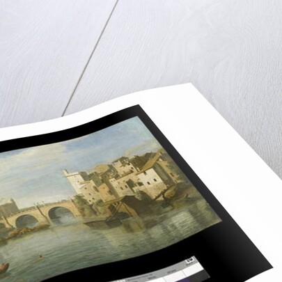 View of Castel Sant'Angelo, 1700-15 by Netherlandish School
