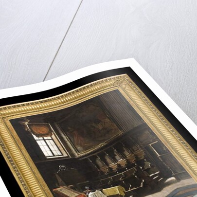 The Choir of the Church of Sant’Antonio in Milan, 1879 by Giovanni Segantini