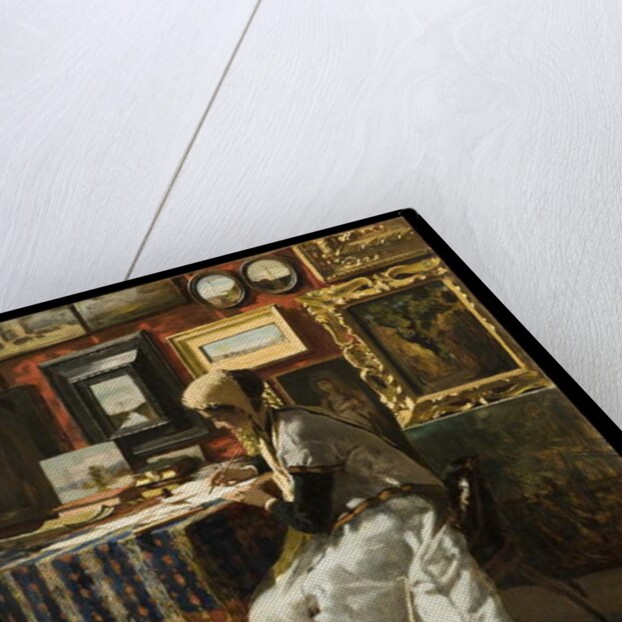 The letter, 1867 by Telemaco Signorini