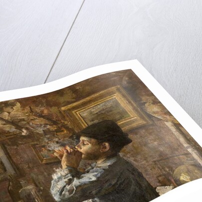 I am a painter too or Dilettante or The painter's studio, 1885 by Giovanni Sottocornola