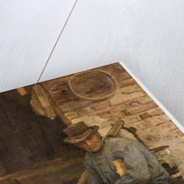 Bricklayer, 1891 by Giovanni Sottocornola