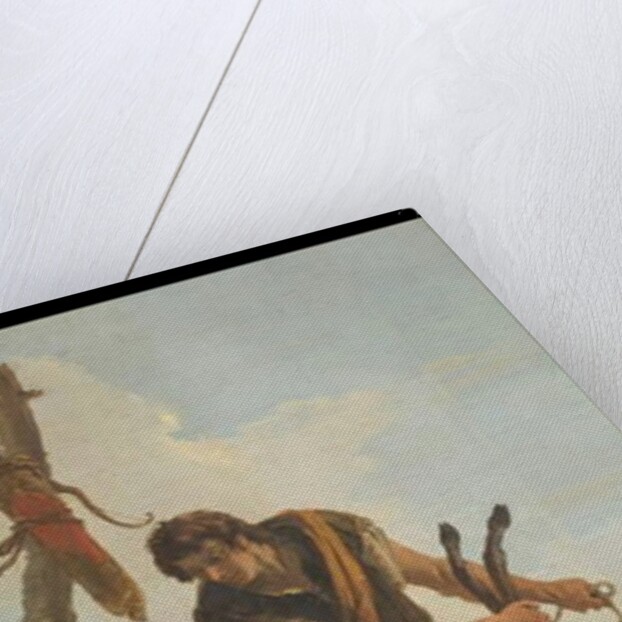 Hunter with Deer, 1718 by Giovanni Battista (1696-1770) Tiepolo