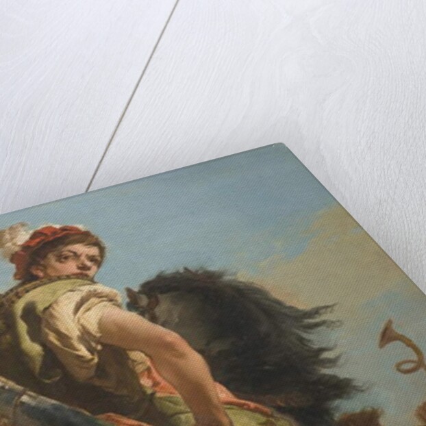 Hunter on Horseback, 1718-30 by Giovanni Battista (1696-1770) Tiepolo