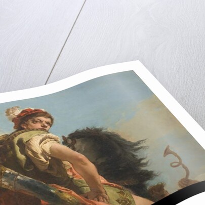 Hunter on Horseback, 1718-30 by Giovanni Battista (1696-1770) Tiepolo