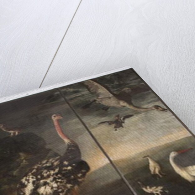 Animals, Myth of Orpheus, detail by Italian School