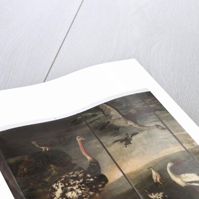 Animals, Myth of Orpheus, detail by Italian School