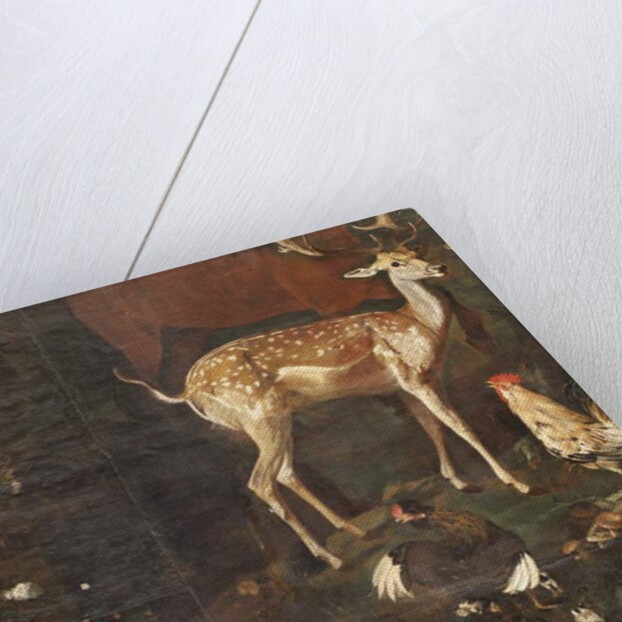 Animals, Myth of Orpheus, detail by Italian School