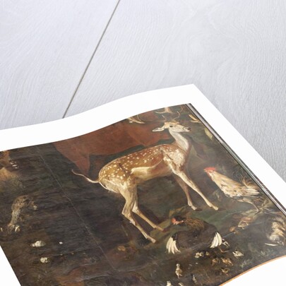 Animals, Myth of Orpheus, detail by Italian School