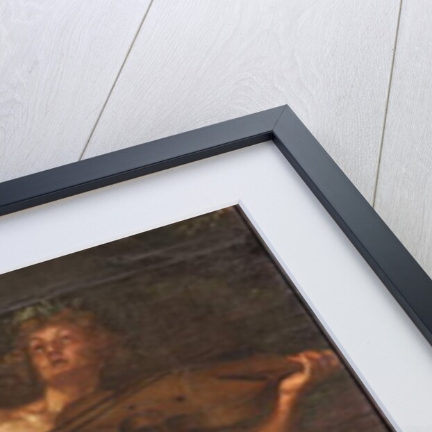 Orpehus enchanting the animals with music, Myth of Orpheus by Italian School