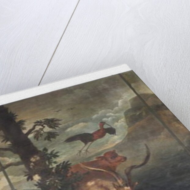 Animals, Myth of Orpheus, detail by Italian School