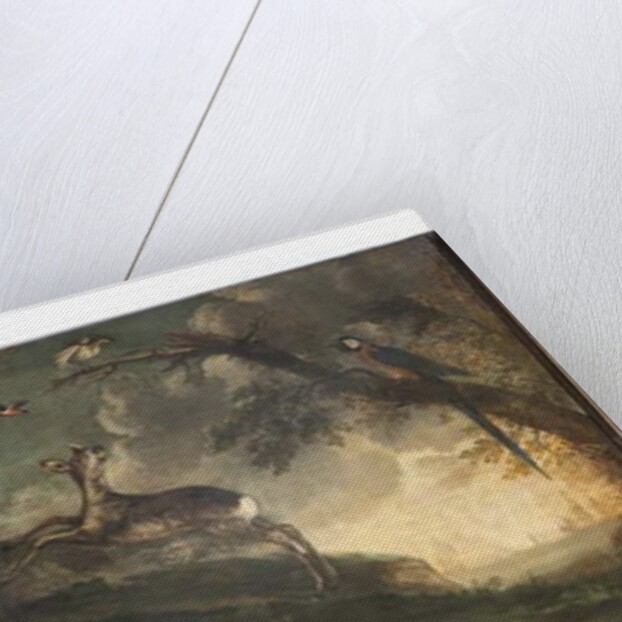 Animals, Myth of Orpheus, detail by Italian School