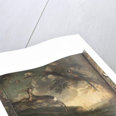 Animals, Myth of Orpheus, detail by Italian School