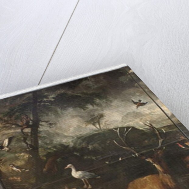 Animals, Myth of Orpheus, detail by Italian School