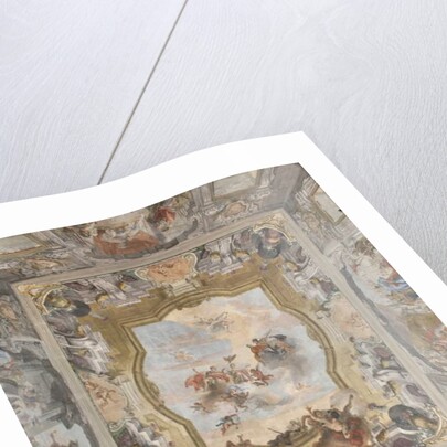 The Fall of the Demons, Stories of Scipio, detail, 1731 by Giovanni Battista Tiepolo