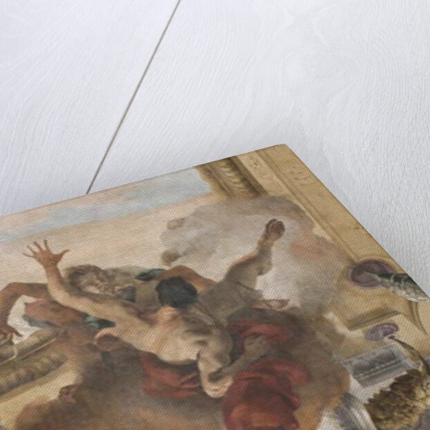 The Fall of the Demons, Stories of Scipio, detail, 1731 by Giovanni Battista Tiepolo