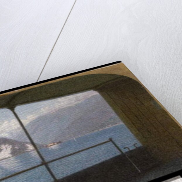 Boat on Lake Maggiore, 1915 by Angelo Morbelli