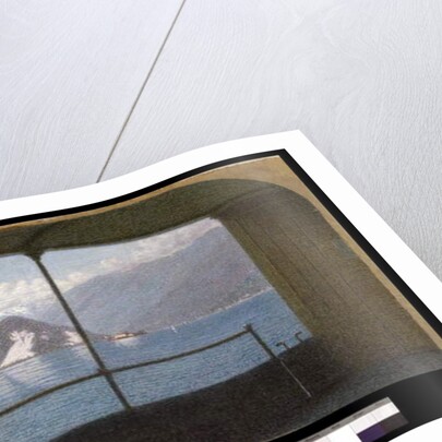 Boat on Lake Maggiore, 1915 by Angelo Morbelli