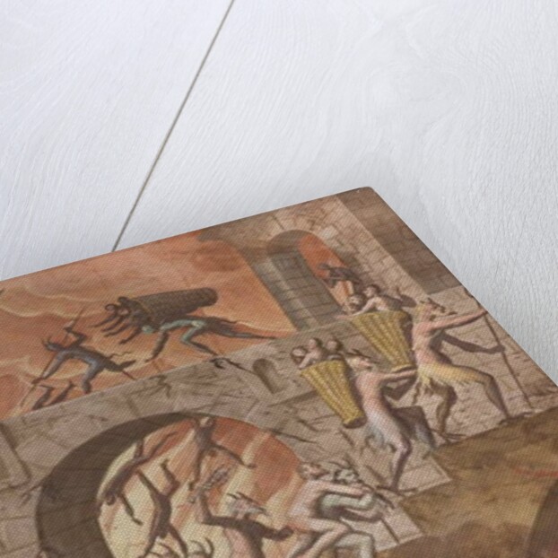 Hell, 1614 by Giovanni Mauro della (c.1575-1640) Rovere