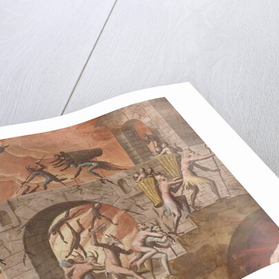 Hell, 1614 by Giovanni Mauro della (c.1575-1640) Rovere