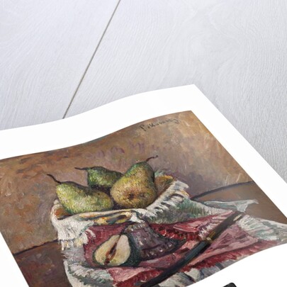 Still life with pears, 1928 by Pietro Marussig