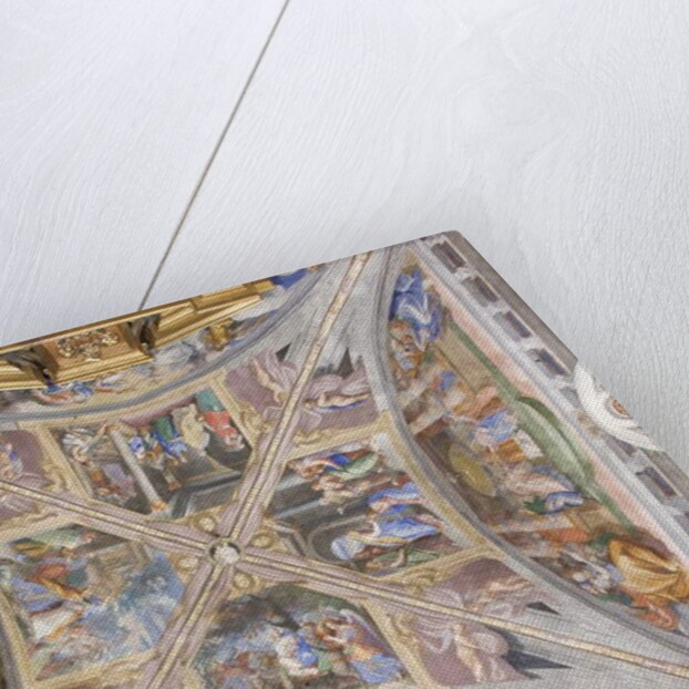 Vault of the Chancel with Scenes from the Virgin Mary's life by Michelangelo Carminati