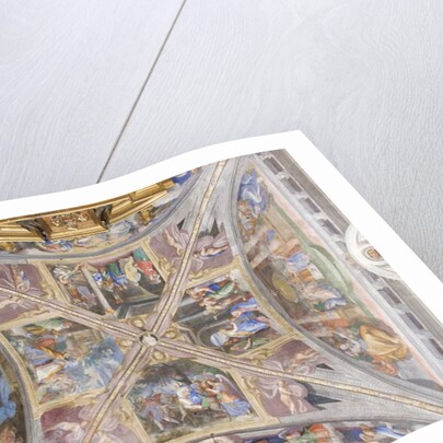 Vault of the Chancel with Scenes from the Virgin Mary's life by Michelangelo Carminati