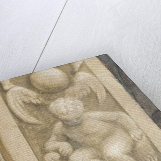 Putti, decorations around the windows by Lattanzio Gambara