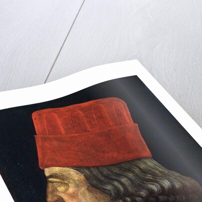 Portrait of Borso d'Este by Baldassare d' Este