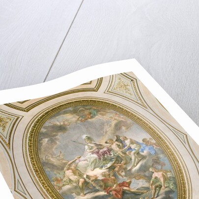 La Sapienza, ceiling of the Salone d Onore or Sala Napoleonica, 1777 by Martin Knoller