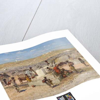 Well in the indigenous village of Amornin, Mogadishu, 1926 by Lidio Ajmone