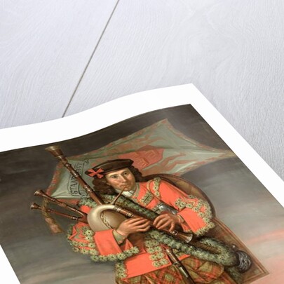 Portrait of William Cumming, Piper to the Laird of Grant, 1714 by Richard Waitt