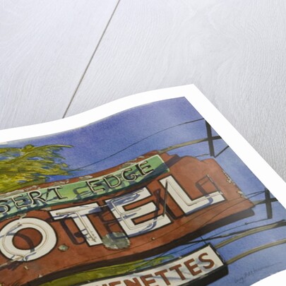 Desert Edge Motel, 2006 by Lucy Masterman