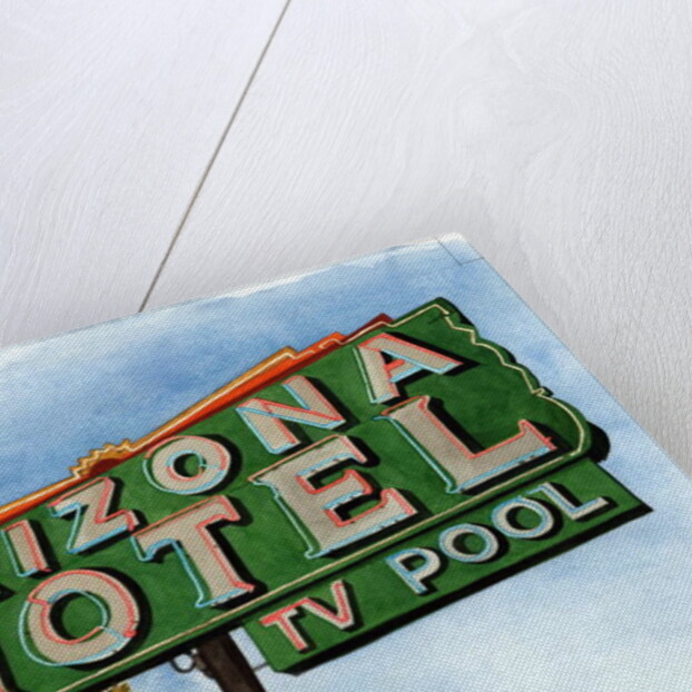 Arizona Motel on 6th Avenue, 2004 by Lucy Masterman