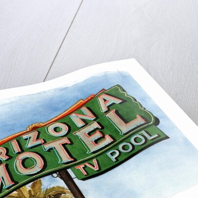 Arizona Motel on 6th Avenue, 2004 by Lucy Masterman