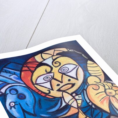 Staring eyes, 2017 by Margo Starkey