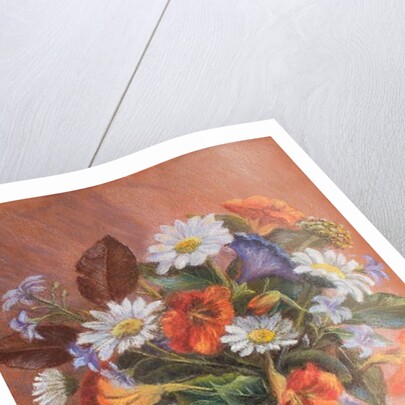 Anemonies and thistles by Margo Starkey