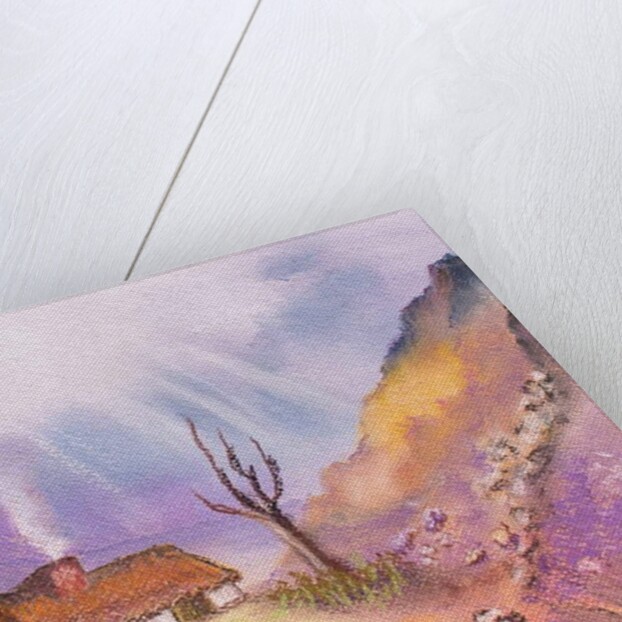 Bright Sky over Dorset, 2018 by Margo Starkey