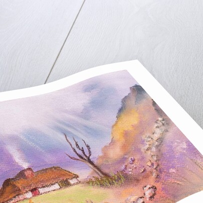 Bright Sky over Dorset, 2018 by Margo Starkey