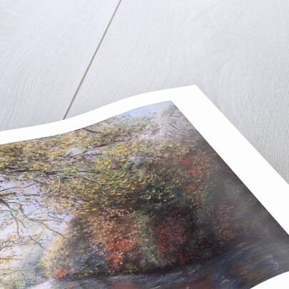 Autumn on river Thames by Margo Starkey