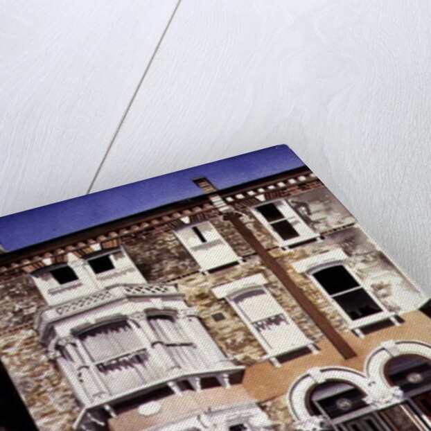 Hot Summer Day at Numbers 105 & 107, 1997 by Miles Thistlethwaite