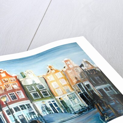 Houses of Amsterdam, 1999 by Antonia Myatt